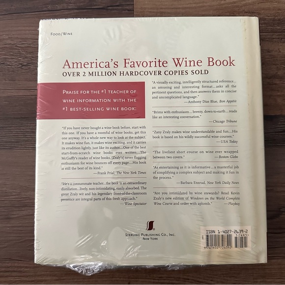 Kevin Zraly Windows on the World Complete Wine Course: 2006 Edition Hardcover - Picture 3 of 7